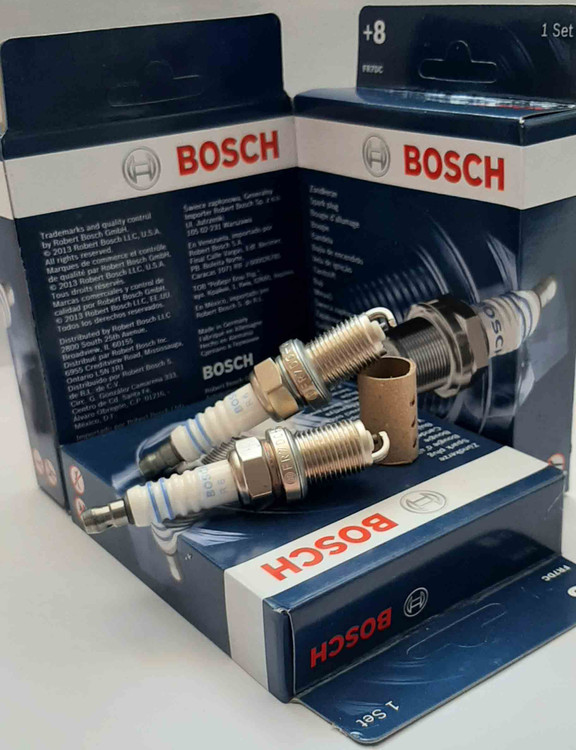 شمع خودرو بوش تک پلاتین +8 (دست 4تایی) اصلی