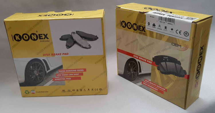 لنت ترمز جلو سمند LX (فرمول تقویت شده)