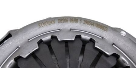 دیسک و صفحه کلاچ پژو 206 تیپ 5 کورمن با لیبل هرینگتون (خرید مستقیم از واردکننده)
