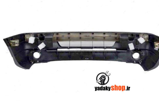 سپر جلو پژو 405 SLX سفید سالید با دیاق فلزی سرو صنعت سپاهان
