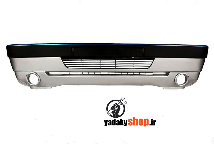 سپر جلو پژو 405 SLX نقره ای متالیک با دیاق پلیمری سرو صنعت سپاهان